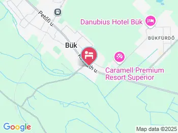 Sol Apartmanházak Bük, Bükfürdő a térképen