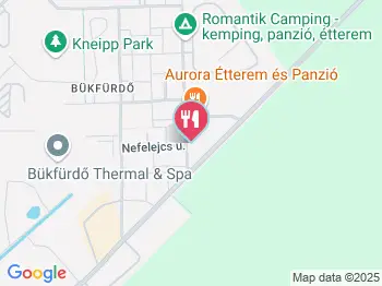 Thermal Pub Bük, Bükfürdő a térképen