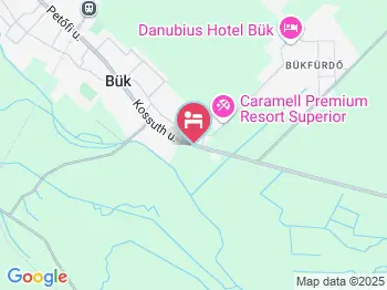Tünde Apartman Bük, Bükfürdő a térképen
