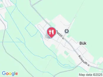 Vadásztanya Vendéglő Bük, Bükfürdő a térképen