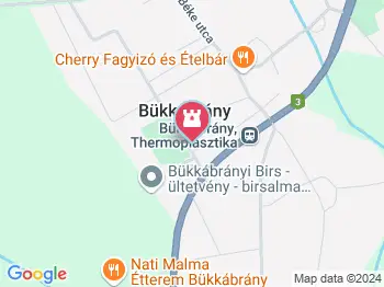 Bányász Emlékház Bükkábrány a térképen