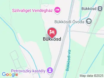 Diana Vendégház Bükkösd a térképen