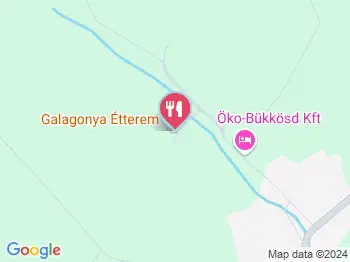 Galagonya Étterem Bükkösd a térképen