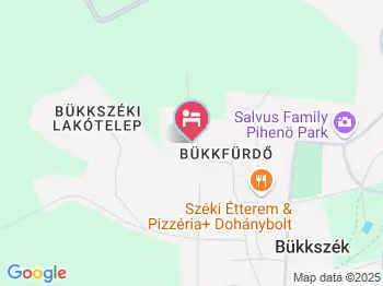 Aprócska Faház Bükkszék a térképen