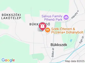 Bükkszékfürdő Strandfürdő Bükkszék a térképen