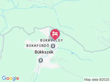 Sáfrány Apartman Bükkszék a térképen