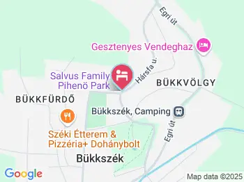 Salvus Family Pihenő Park Bükkszék a térképen