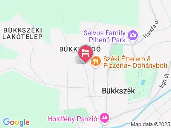 Tequila Panzió Bükkszék a térképen