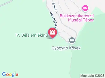 IV. Béla emlékmű Bükkszentkereszt a térképen