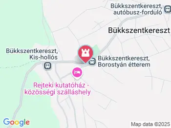 Millenniumi emlékmű Bükkszentkereszt a térképen