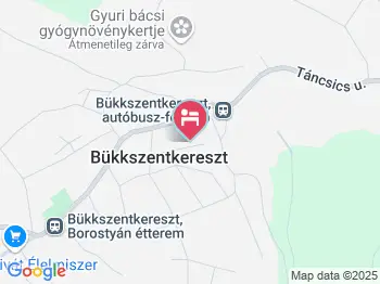 Privát Fogadó Bükkszentkereszt a térképen
