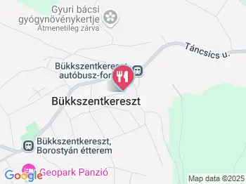 Privát Fogadó Étterem Bükkszentkereszt a térképen