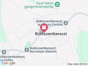 Szabadtéri Néprajzi Gyűjtemény Bükkszentkereszt a térképen