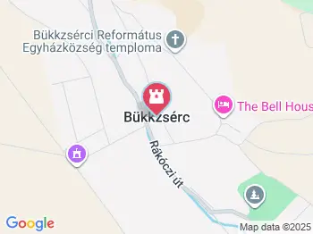 Pelyhe Pince Múzeum Bükkzsérc a térképen