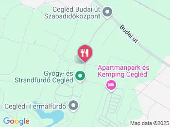 Admirál Étterem Cegléd a térképen