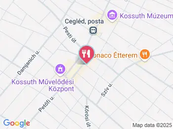 Arizona Pizzéria és Hamburgéria Cegléd a térképen