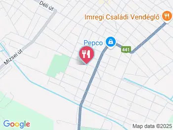 Békebeli Cukrászda Cegléd a térképen