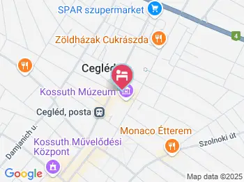 Belvárosi Apartman Cegléd Cegléd a térképen
