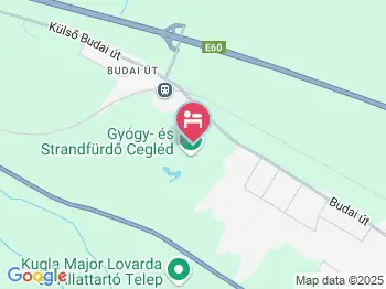 Ceglédi Apartmanpark & Kemping Cegléd a térképen