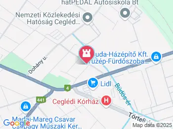 Ceglédi Természetrajzi Vadászati Múzeum és Oktatási Stúdió Cegléd a térképen