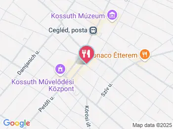 Déli Cukrászda & Fagyizó Cegléd a térképen