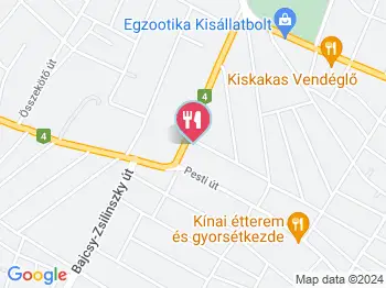 Donna Rosa Pizza Cegléd a térképen