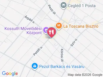 Hikari Restaurant Cegléd a térképen