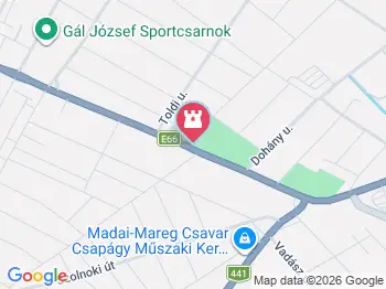 Kálvária Cegléd a térképen
