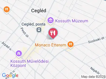 Morina Pékség Cegléd a térképen