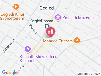 Update1 Cegléd a térképen