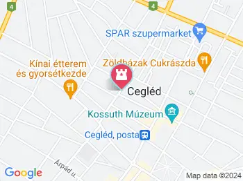 Városi Sporttörténeti Gyűjtemény Cegléd a térképen