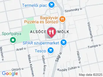 Holstein Pizzéria & Söröző Celldömölk a térképen