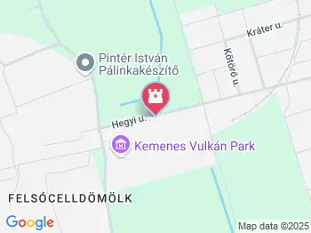 Kemenes Vulkánpark Látogatóközpont Celldömölk a térképen