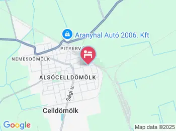 Pipics Roland Vendégház Celldömölk a térképen