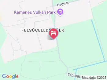 Sághegy Vendégház Celldömölk a térképen