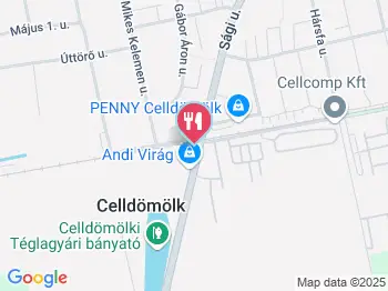 Trója Étterem Celldömölk a térképen