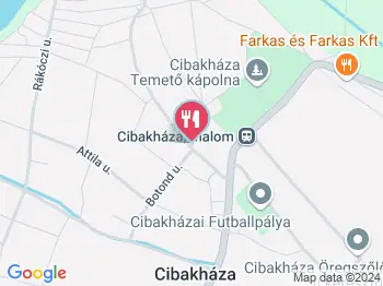 Nádas Vendéglő & Rendezvényház Cibakháza a térképen
