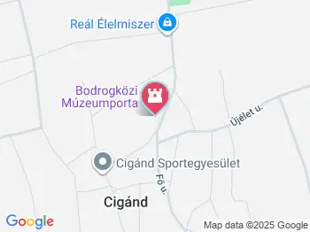 Nagy Dezső Művelődési Ház Falumúzeum Cigánd a térképen