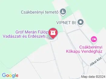 Gróf Merán Fülöp Vadászati és Erdészeti Múzeum Csákberény a térképen