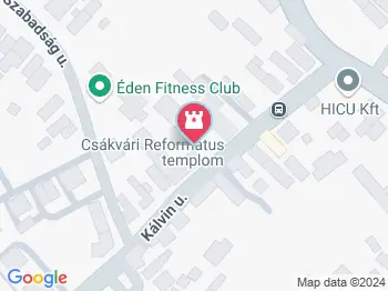 Csákvári Református Egyházközség temploma Csákvár a térképen