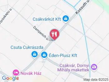 Csalogány Söröző Csákvár a térképen