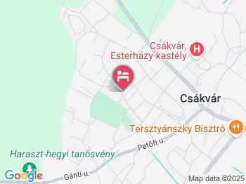 Margit Vendégház Csákvár a térképen