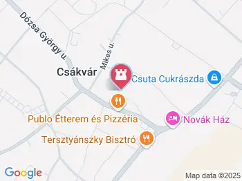 Vértes Múzeum Csákvár a térképen