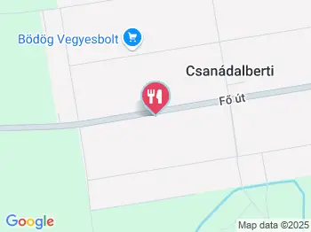 Biliárd Söröző Csanádalberti a térképen