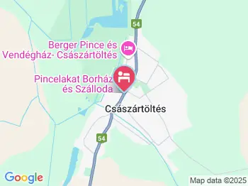 Pincelakat Borház & Szálloda Császártöltés a térképen
