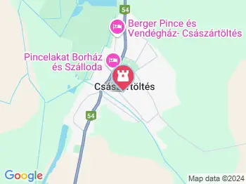 Vörös-mocsár tanösvény Császártöltés a térképen