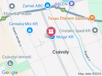 Csávolyi Falumúzeum Csávoly a térképen