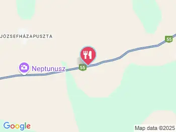 Texas Étterem Saloon Csávoly a térképen