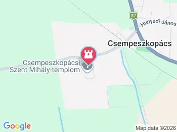 Eleink Csempeszkopács a térképen