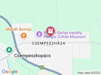 Pungor Zoltán Múzeum Csempeszkopács a térképen
